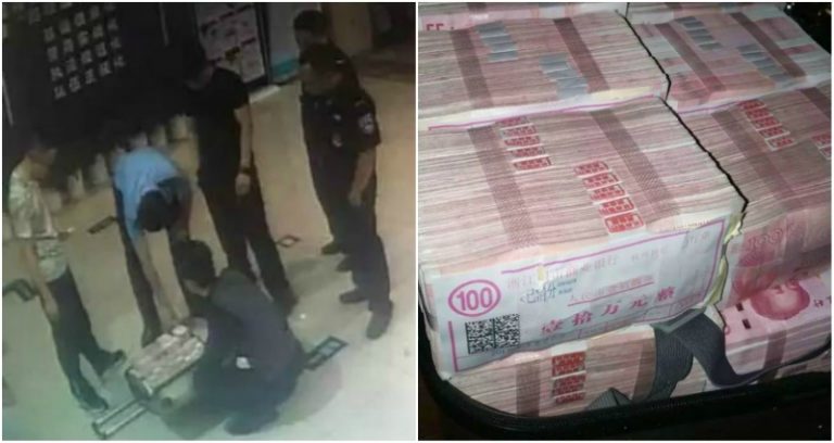 A 23 year old man in eastern China recovered the 2 million yuan roughly 315000 break up fee he gave his ex girlfriend after she abandoned the cash because it was not enough