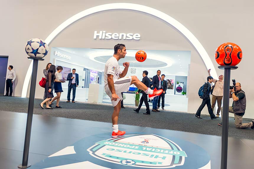 Celebrating the FIFA World Cup at IFA Berlin with Hisense