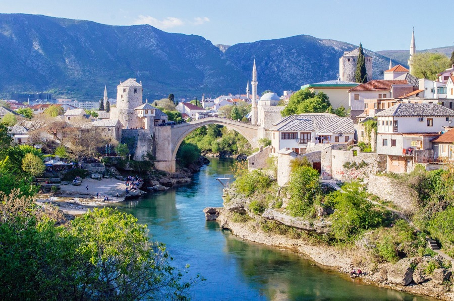 Stari Most one of of Mostars most iconic sights