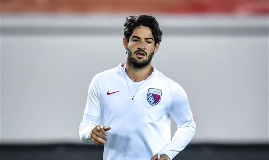 Brazil striker Alexandre Pato who also played for AC Milan was on Tianjin Tianhais books