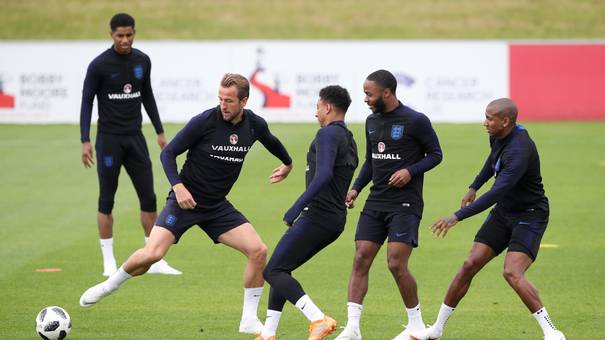 England during a training session at St Georges Park Burton